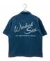 WIND AND SEA (ウィンダンシー) 半袖シャツ ネイビー サイズ:L：5000円