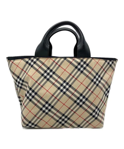 BURBERRY LONDON（バーバリーロンドン）BURBERRY LONDON (バーバリーロンドン) BURBERRY LONDON　ハンドバッグ ベージュの古着・服飾アイテム