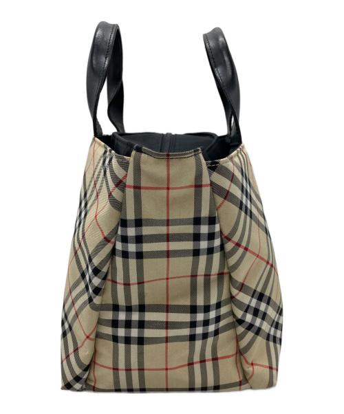 BURBERRY LONDON（バーバリーロンドン）BURBERRY LONDON (バーバリーロンドン) BURBERRY LONDON　ハンドバッグ ベージュの古着・服飾アイテム