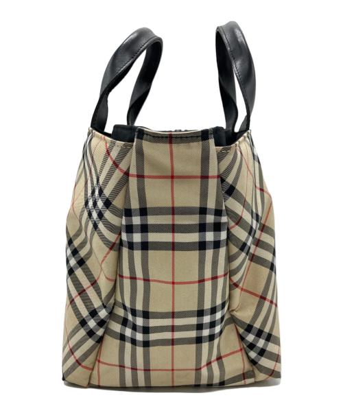 BURBERRY LONDON（バーバリーロンドン）BURBERRY LONDON (バーバリーロンドン) BURBERRY LONDON　ハンドバッグ ベージュの古着・服飾アイテム