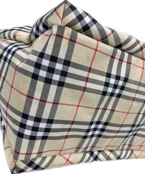 BURBERRY LONDON（バーバリーロンドン）BURBERRY LONDON (バーバリーロンドン) BURBERRY LONDON　ハンドバッグ ベージュの古着・服飾アイテム