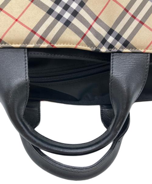 BURBERRY LONDON（バーバリーロンドン）BURBERRY LONDON (バーバリーロンドン) BURBERRY LONDON　ハンドバッグ ベージュの古着・服飾アイテム