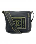 CHANELシャネル）の古着「CHANEL　ショルダーバッグ」｜ブラック