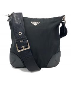 ＰＲＡＤＡの本革スウェードチェーンバッグ 中古・古着通販】PRADA (プラダ) スウェードチェーンショルダーバッグ
