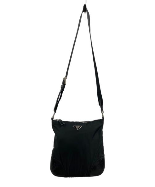PRADA（プラダ）PRADA (プラダ) PRADA　ショルダーバッグ ブラックの古着・服飾アイテム