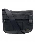 PORTERポーター）の古着「PORTER　ショルダーバッグ」｜ブラック