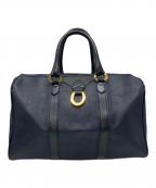 Christian Diorクリスチャン ディオール）の古着「Christian Dior　ボストンバッグ」｜ネイビー