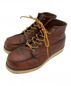 RED WINGレッドウィング）の古着「RED WING　7ホールブーツ」｜ブラウン