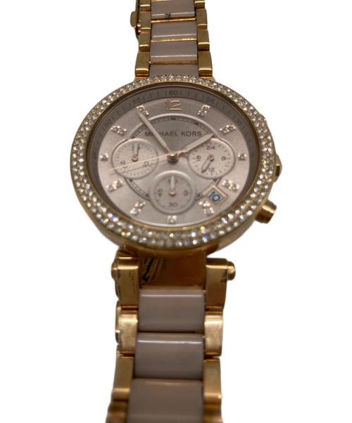 MICHAEL KORS（マイケルコース）MICHAEL KORS (マイケル・コース) MICHAEL KORS　腕時計 ゴールドの古着・服飾アイテム