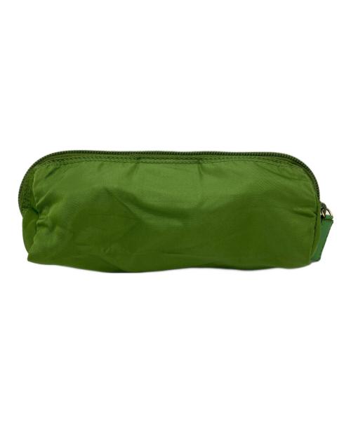 PRADA（プラダ）PRADA (プラダ) PRADA　ナイロンポーチ グリーンの古着・服飾アイテム