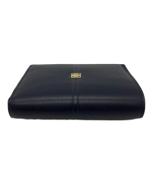 GIVENCHY（ジバンシィ）GIVENCHY (ジバンシィ) GIVENCHY　2つ折り財布 ネイビーの古着・服飾アイテム