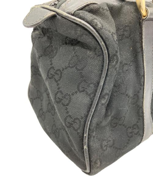 GUCCI（グッチ）GUCCI (グッチ) GUCCI　OLD GUCCI　ミニボストンバッグ ブラックの古着・服飾アイテム