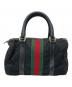 GUCCI (グッチ) GUCCI　OLD GUCCI　ミニボストンバッグ ブラック：12000円
