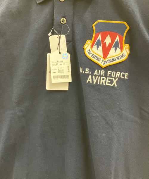 AVIREX（アヴィレックス）AVIREX (アヴィレックス) ポロシャツ ネイビー サイズ:Mの古着・服飾アイテム