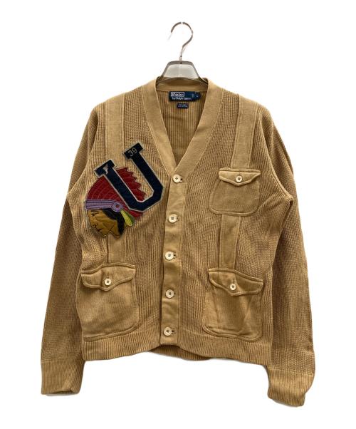 POLO RALPH LAUREN（ポロ・ラルフローレン）POLO RALPH LAUREN (ポロ・ラルフローレン) 厚手カーディガン ベージュ サイズ:Lの古着・服飾アイテム