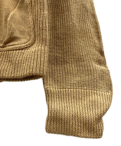 POLO RALPH LAUREN（ポロ・ラルフローレン）POLO RALPH LAUREN (ポロ・ラルフローレン) 厚手カーディガン ベージュ サイズ:Lの古着・服飾アイテム