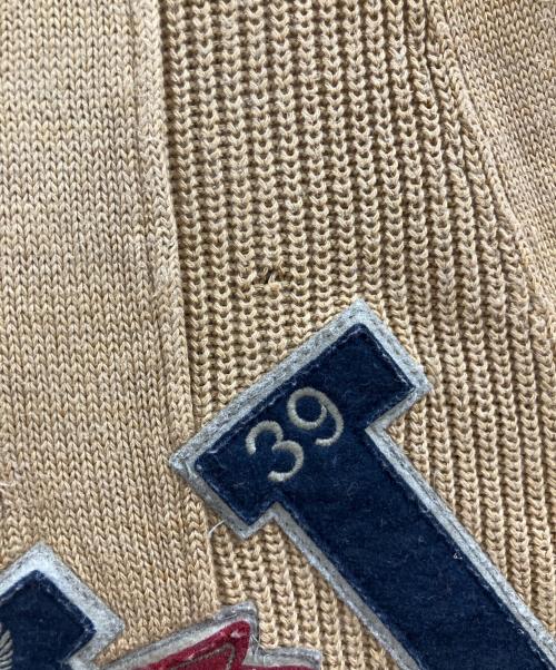 POLO RALPH LAUREN（ポロ・ラルフローレン）POLO RALPH LAUREN (ポロ・ラルフローレン) 厚手カーディガン ベージュ サイズ:Lの古着・服飾アイテム