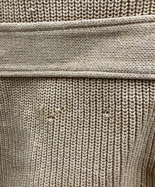 POLO RALPH LAUREN（ポロ・ラルフローレン）POLO RALPH LAUREN (ポロ・ラルフローレン) 厚手カーディガン ベージュ サイズ:Lの古着・服飾アイテム