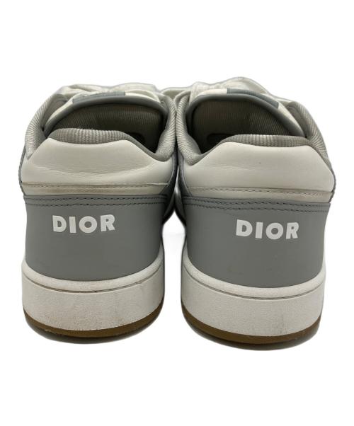 Dior（ディオール）DIOR (ディオール) DIOR　スニーカー ライトグレー・ホワイト サイズ:41(25.5cm〜26.0cm)の古着・服飾アイテム