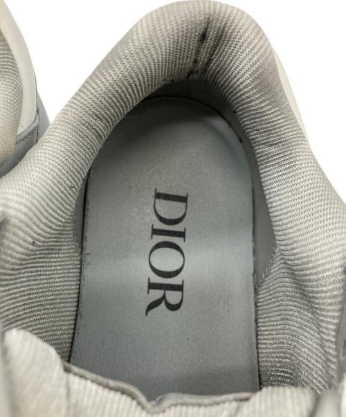 Dior（ディオール）DIOR (ディオール) DIOR　スニーカー ライトグレー・ホワイト サイズ:41(25.5cm〜26.0cm)の古着・服飾アイテム