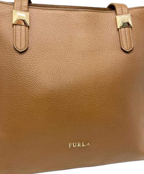 FURLA（フルラ）FURLA (フルラ) トートバッグ ブラウンの古着・服飾アイテム