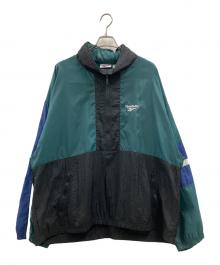 REEBOK（リーボック）の古着「アノラックジャケット」｜グリーン×ブルー