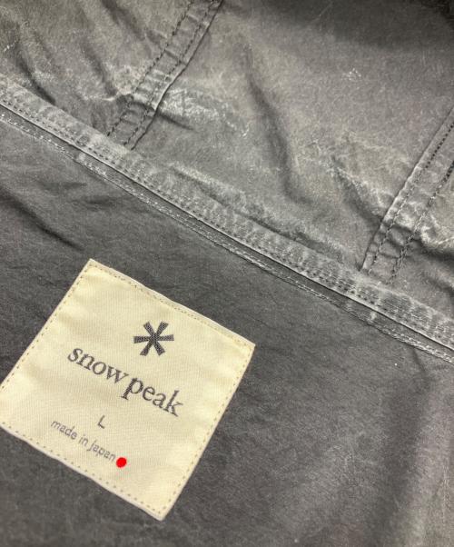 Snow peak（スノーピーク）Snow peak (スノーピーク) snow peak　マウンテンパーカー ブラック サイズ:Lの古着・服飾アイテム