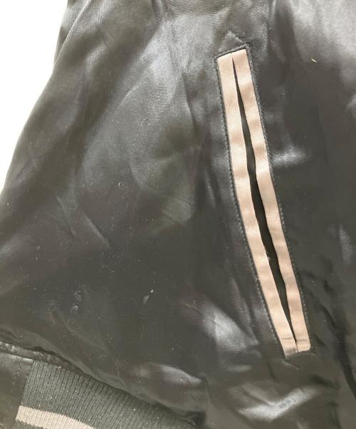 絡繰魂（カラクリタマシイ）絡繰魂 (カラクリタマシイ) リバーシブルスカジャン ブラック サイズ:XXLの古着・服飾アイテム