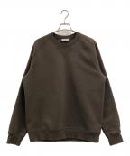 CarHarttカーハート）の古着「CHASE SWEAT」｜ダークブラウン