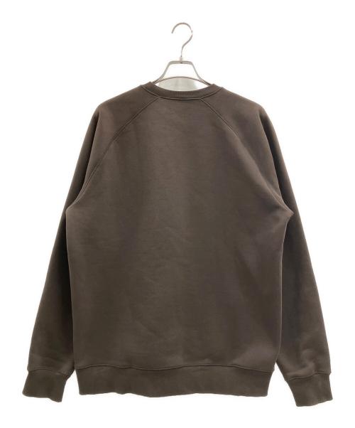 CarHartt（カーハート）CarHartt (カーハート) CHASE SWEAT ダークブラウン サイズ:XLの古着・服飾アイテム
