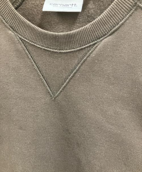 CarHartt（カーハート）CarHartt (カーハート) CHASE SWEAT ダークブラウン サイズ:XLの古着・服飾アイテム