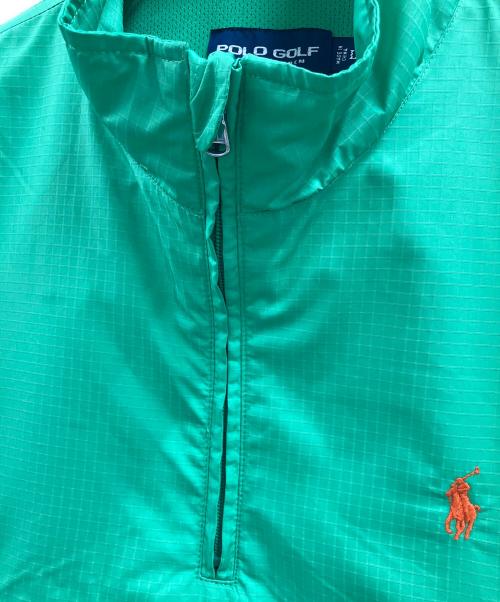 POLO GOLF（ポロ ゴルフ）POLO GOLF (ポロ ゴルフ) アノラックジャケット グリーン サイズ:Lの古着・服飾アイテム