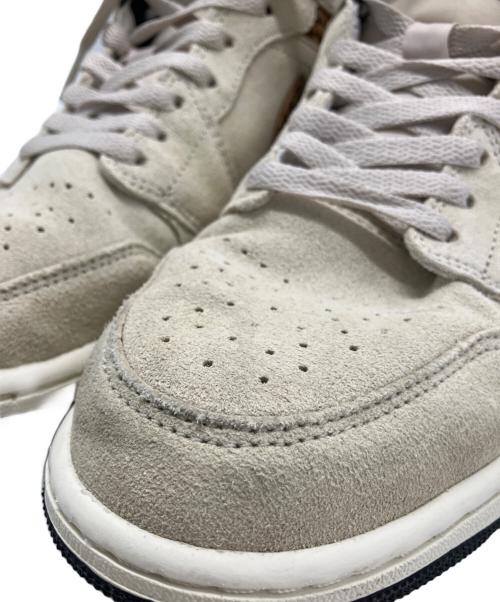 NIKE（ナイキ）NIKE (ナイキ) AIR JORDAN 1 MID SE ベージュ サイズ:27cmの古着・服飾アイテム