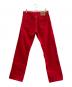 LEVI'S (リーバイス) 501デニムパンツ レッド サイズ:W34：5000円