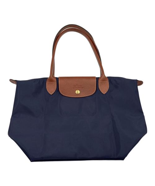LONGCHAMP（ロンシャン）LONGCHAMP (ロンシャン) トートバッグ ネイビーの古着・服飾アイテム