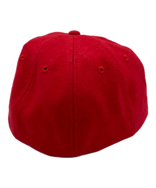 Cooperstown（クーパーズタウン）Cooperstown (クーパーズタウン) New Era (ニューエラ) Cooperstown×New Era　セントルイス・カージナルス クーパーズタウン　キャップ レッドの古着・服飾アイテム
