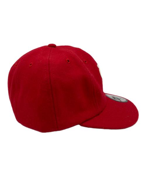 Cooperstown（クーパーズタウン）Cooperstown (クーパーズタウン) New Era (ニューエラ) Cooperstown×New Era　セントルイス・カージナルス クーパーズタウン　キャップ レッドの古着・服飾アイテム
