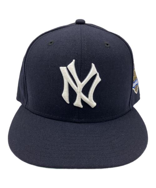 Cooperstown（クーパーズタウン）Cooperstown (クーパーズタウン) New Era (ニューエラ) Cooperstown×New Era　ニューヨーク・ヤンキース 1927 ワールドシリーズ　キャップ ネイビーの古着・服飾アイテム