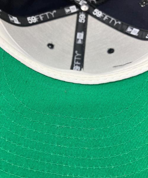 Cooperstown（クーパーズタウン）Cooperstown (クーパーズタウン) New Era (ニューエラ) Cooperstown×New Era　ニューヨーク・ヤンキース 1927 ワールドシリーズ　キャップ ネイビーの古着・服飾アイテム