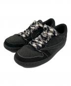 NIKE×Travis Scottナイキ×トラヴィススコット）の古着「Air Jordan 1 Low OG SP Black Phantom」｜ブラック