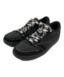NIKE×Travis Scott（ナイキ×トラヴィススコット）の古着「Air Jordan 1 Low OG SP Black Phantom」｜ブラック