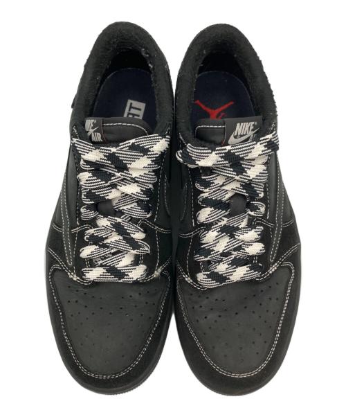 NIKE（ナイキ）NIKE (ナイキ) Travis Scott (トラヴィススコット) Air Jordan 1 Low OG SP Black Phantom ブラック サイズ:US9の古着・服飾アイテム