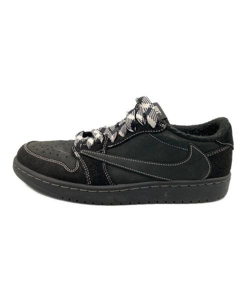 NIKE（ナイキ）NIKE (ナイキ) Travis Scott (トラヴィススコット) Air Jordan 1 Low OG SP Black Phantom ブラック サイズ:US9の古着・服飾アイテム