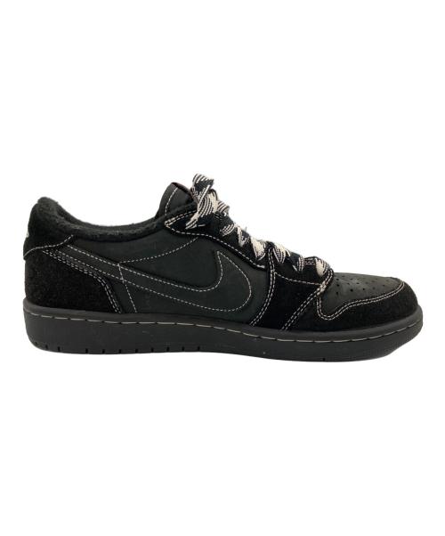 NIKE（ナイキ）NIKE (ナイキ) Travis Scott (トラヴィススコット) Air Jordan 1 Low OG SP Black Phantom ブラック サイズ:US9の古着・服飾アイテム
