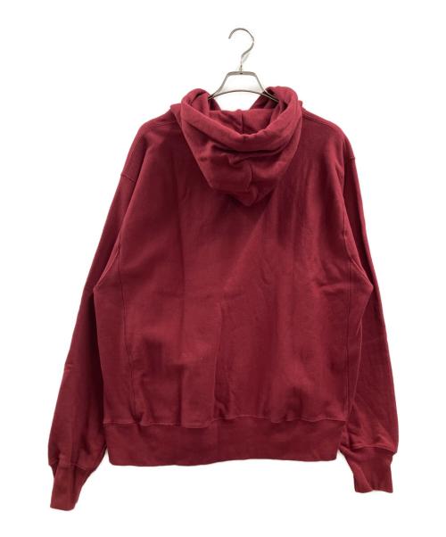 Champion REVERSE WEAVE（チャンピオン リバース ウィーブ）Champion REVERSE WEAVE (チャンピオン リバース ウィーブ) プルオーバーパーカー レッド サイズ:Lの古着・服飾アイテム