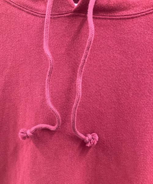 Champion REVERSE WEAVE（チャンピオン リバース ウィーブ）Champion REVERSE WEAVE (チャンピオン リバース ウィーブ) プルオーバーパーカー レッド サイズ:Lの古着・服飾アイテム