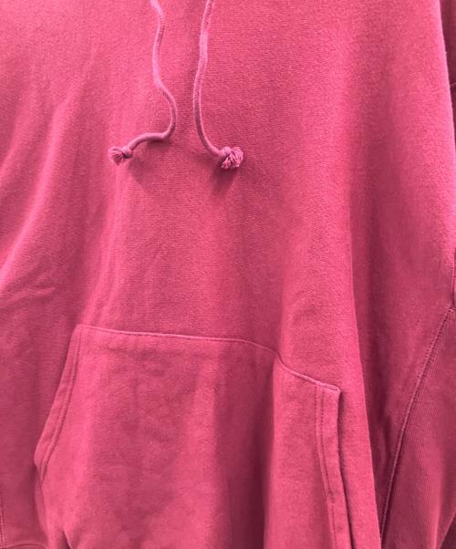 Champion REVERSE WEAVE（チャンピオン リバース ウィーブ）Champion REVERSE WEAVE (チャンピオン リバース ウィーブ) プルオーバーパーカー レッド サイズ:Lの古着・服飾アイテム