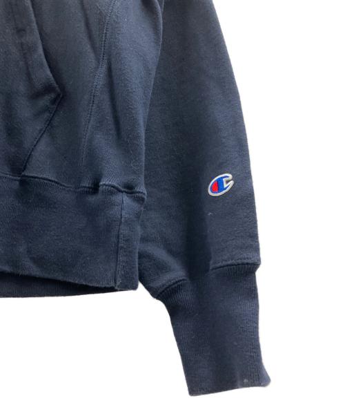Champion REVERSE WEAVE（チャンピオン リバース ウィーブ）Champion REVERSE WEAVE (チャンピオン リバース ウィーブ) プルオーバーパーカー ネイビー サイズ:Lの古着・服飾アイテム