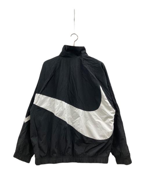 NIKE（ナイキ）NIKE (ナイキ) ナイロンジャケット ブラック×ホワイト サイズ:XLの古着・服飾アイテム