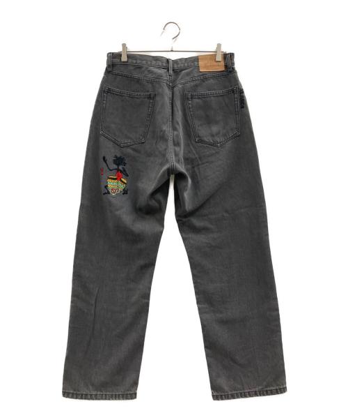 X-LARGE（エクストララージ）X-LARGE (エクストララージ) デニムパンツ ブラック サイズ:W34の古着・服飾アイテム